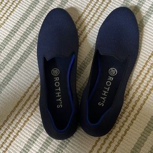 Rothy’s navy loafers excellent condition